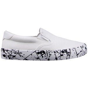 Lugz Womens Clipper Splash Slip On Sneakers
